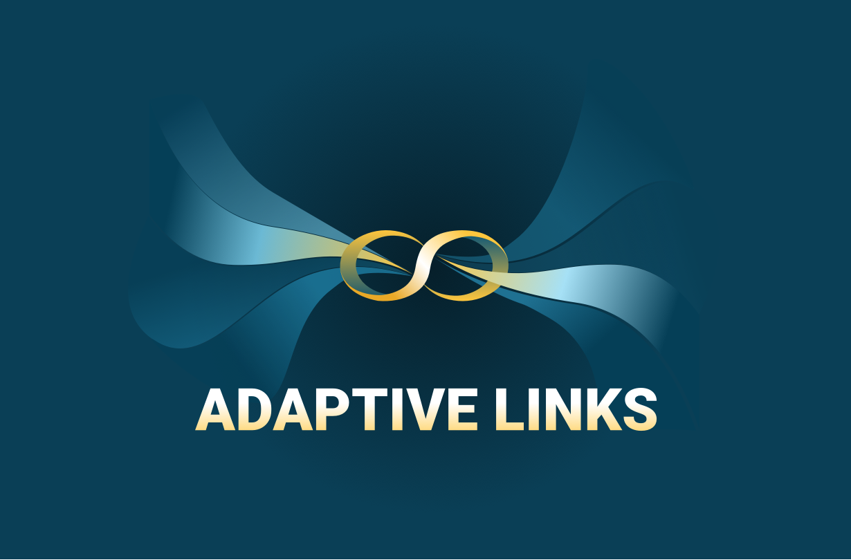 Create Adaptive Links from the Dashboard