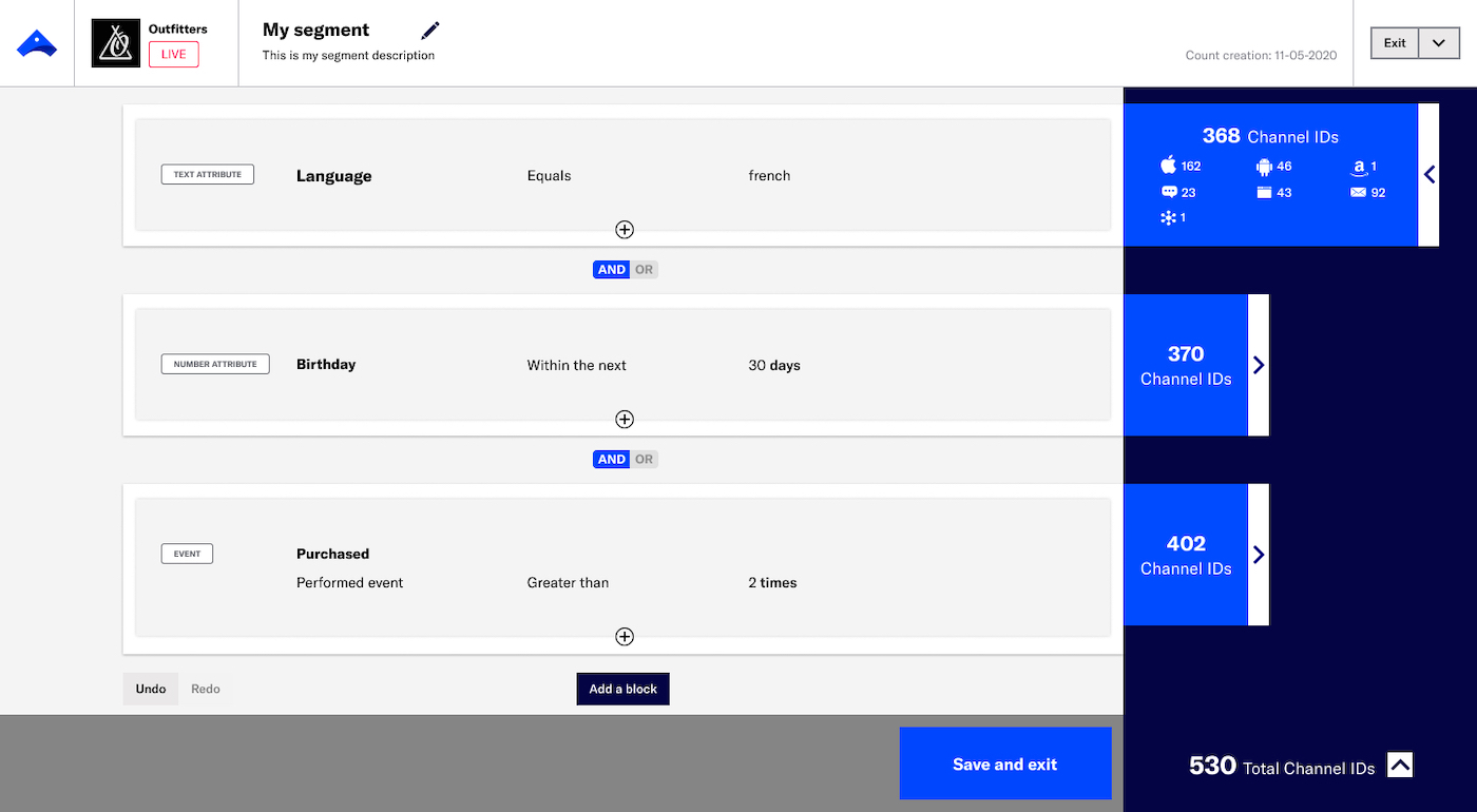 Segment Details 