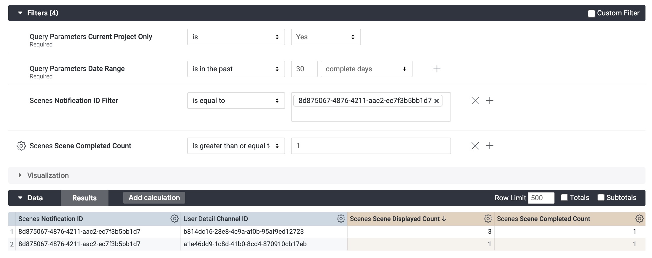 Scenes Explore custom queries and reference Scenes Explore custom queries and reference