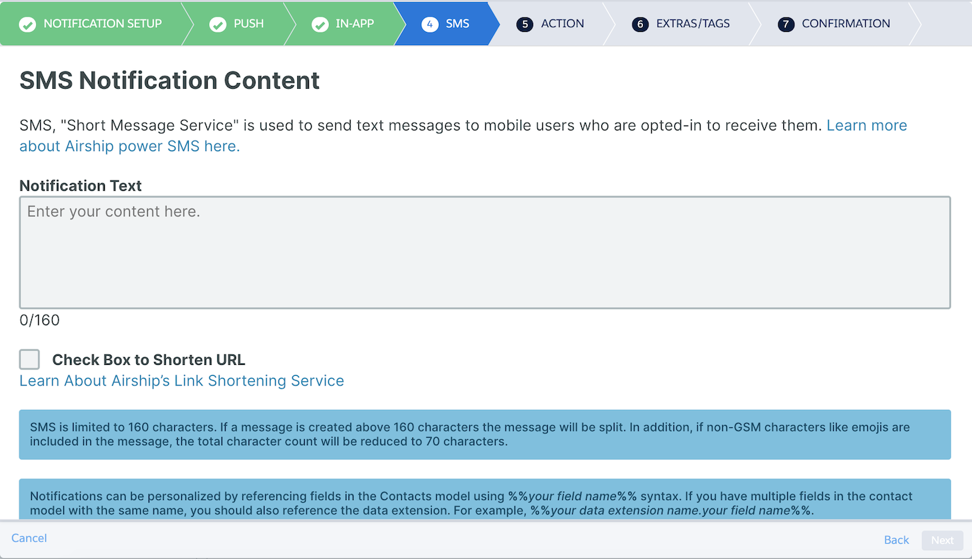 SMS Support in Salesforce Marketing Cloud
