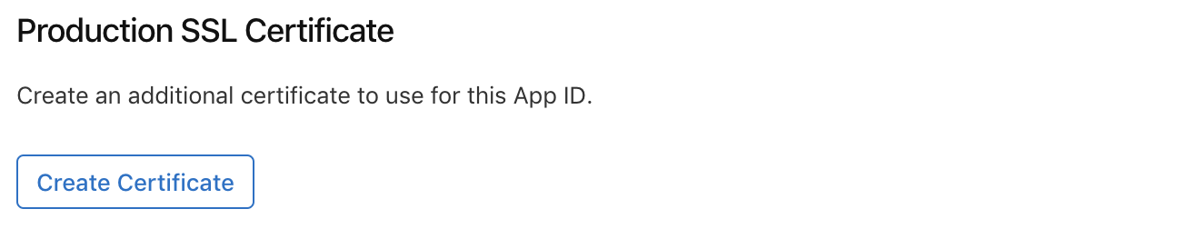 iOS Push Certificate Authentication