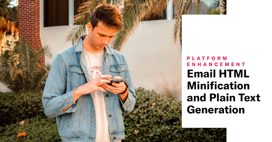 Email HTML Minification and Plain Text Generation